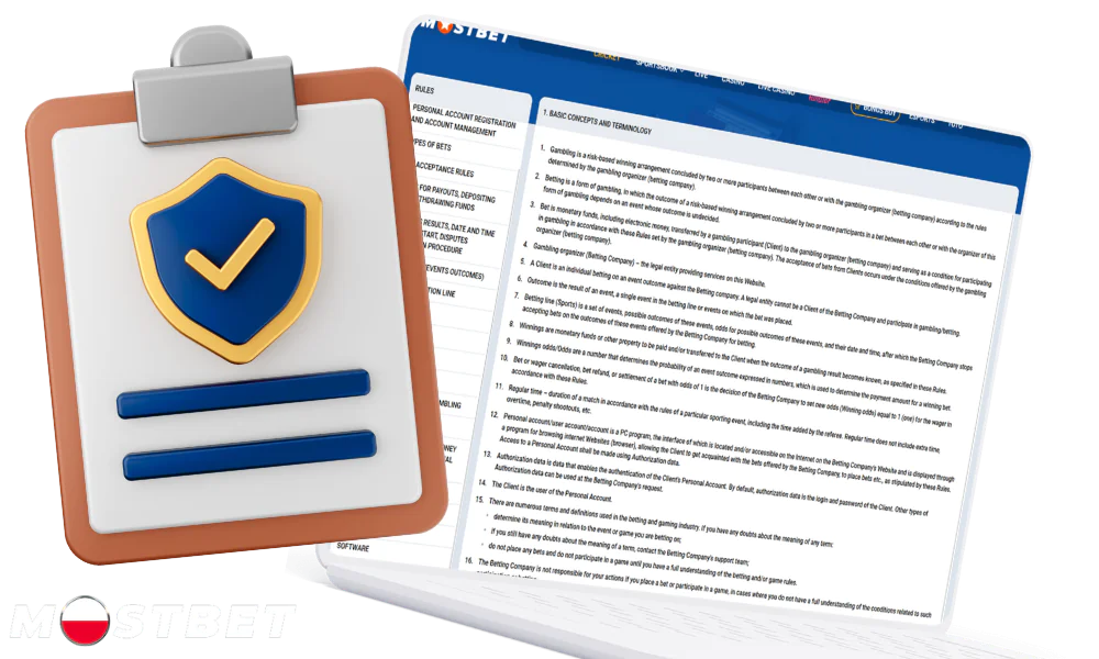 Mostbet ściśle przestrzega swojej polityki prywatności i gwarantuje ochronę danych.